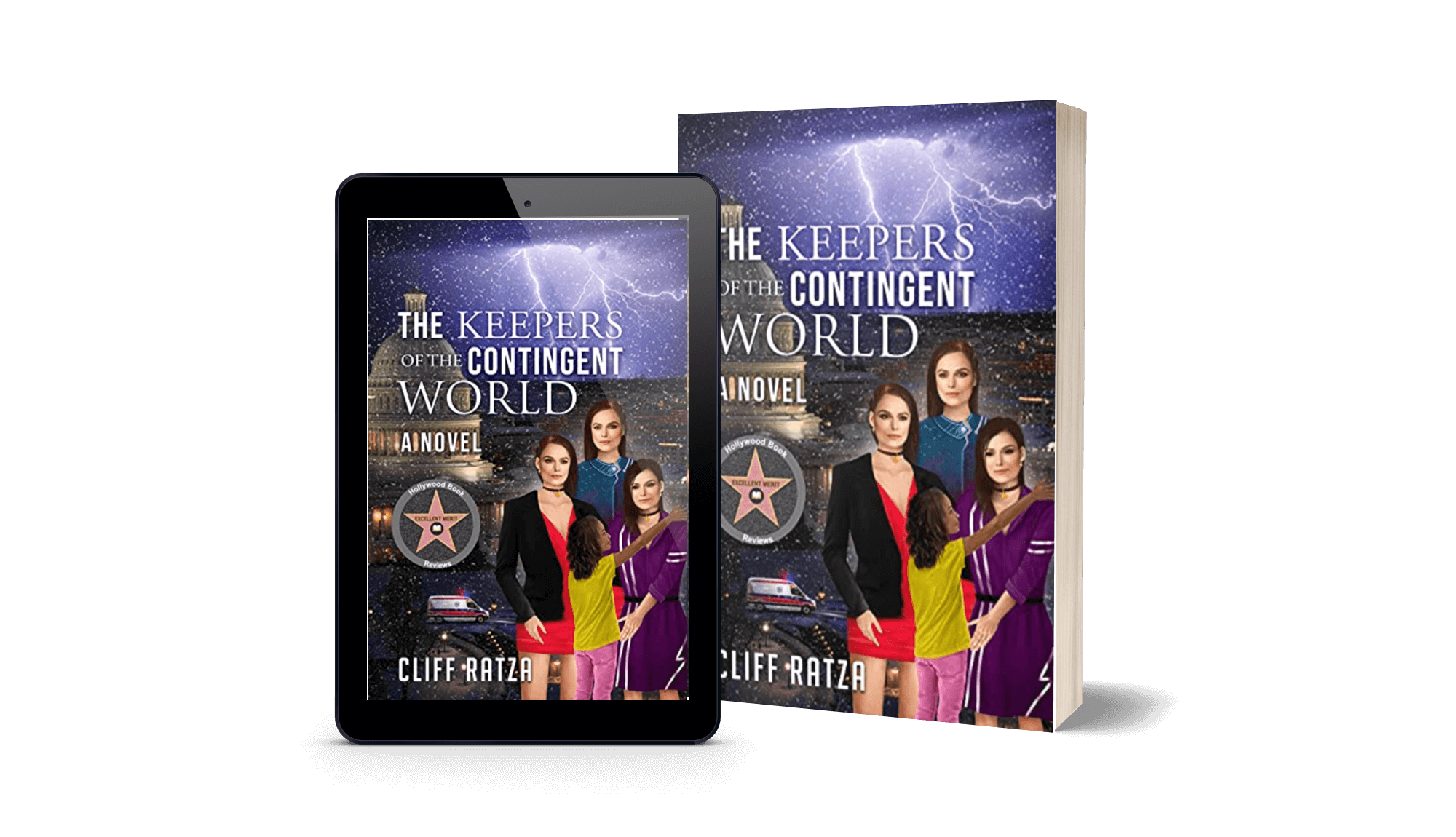 The Keepers of The Contingent World Novel and a Kindle